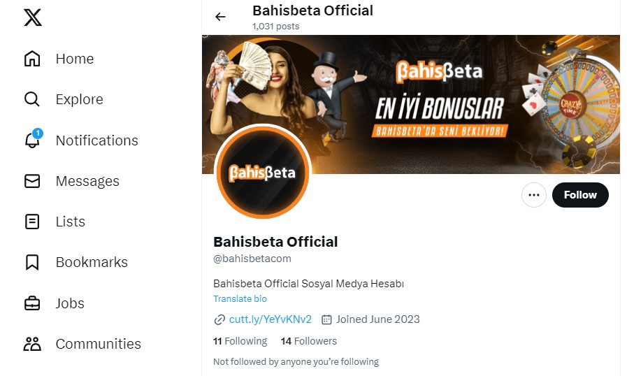 Bahisbeta Twitter